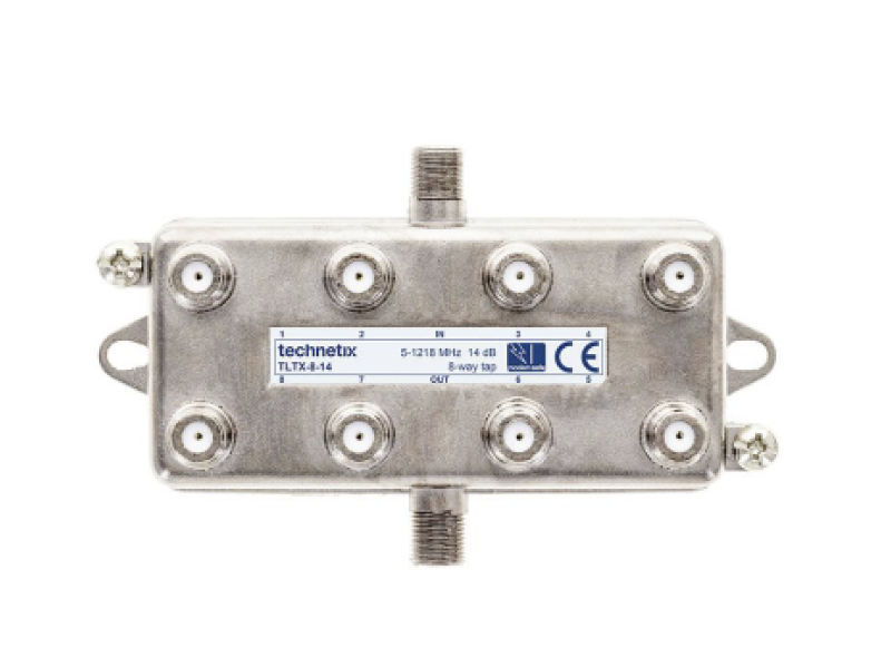 Multitap 8 voudig 1,2 GHz (TLTX-8-14)