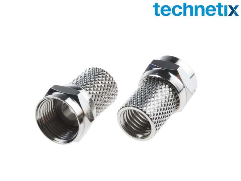 F schroefconnector, 100 stuks (FTO-66)-A