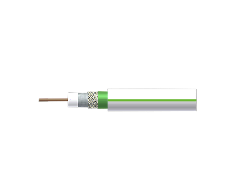 Coaxkabel wit C9 (TFC F-114 FCL E - CCA) 1.000 meter op haspel