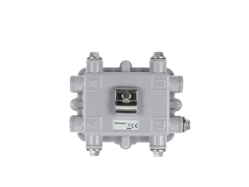 Splitter outdoor 3-voudig 1,2 GHz, type Regal (OSRX-03)