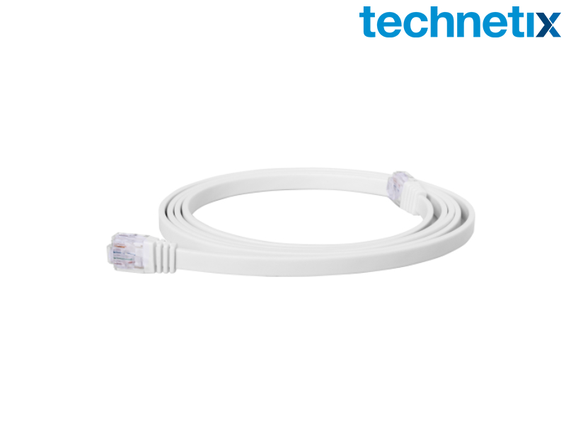 Aansluitkabel CAT6, 1 meter plat (CAT6-FLAT-1M), EOL