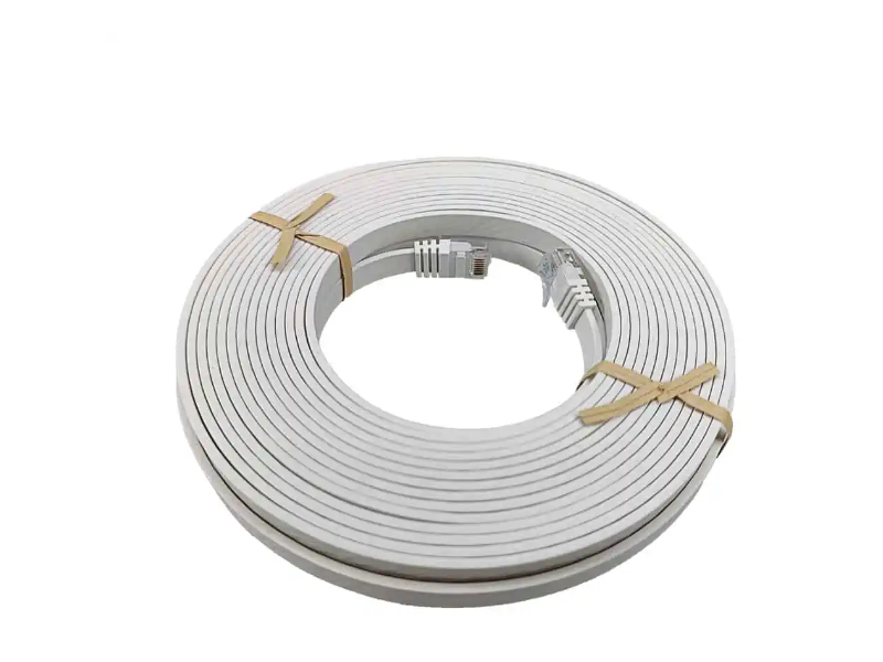 Aansluitkabel CAT6, 10 meter plat (CAT6-FLAT-10M)