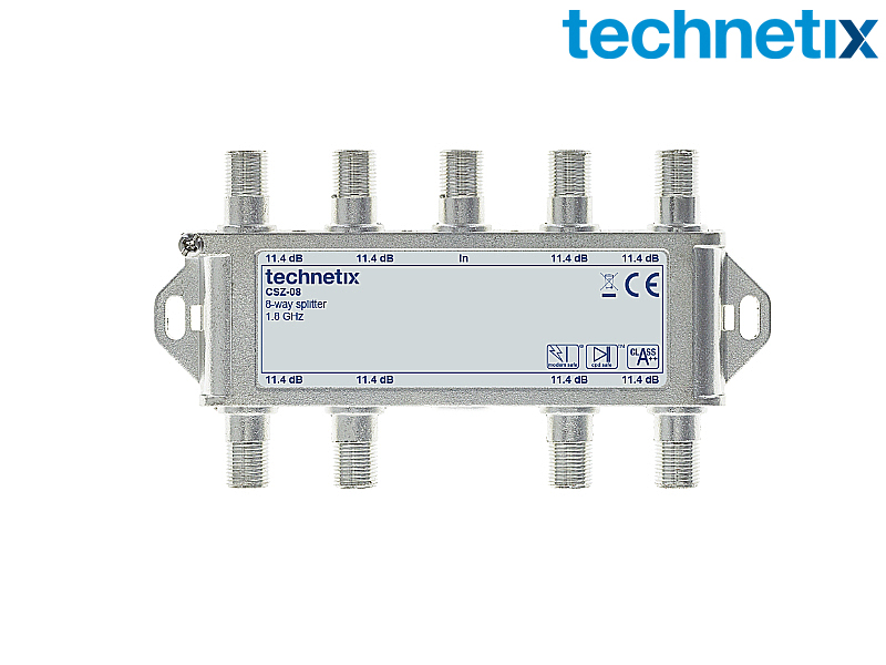 Achtvoudige verdeler 12-1800 MHz (CSZ-08)