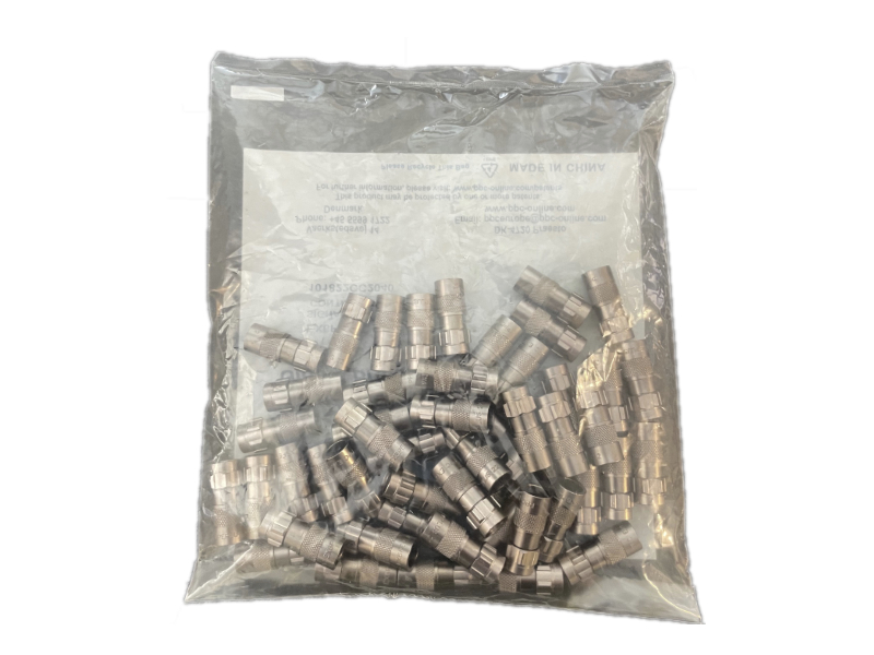 Compressie F-male, 50 stuks (EX6PEplus)-A Compressie F-male, 50 stuks (EX6PEplus)-A