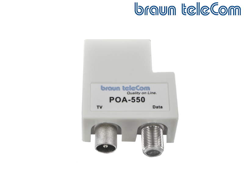 BTV 2 GHz TV/Data  verdeler (POA-550)-A
