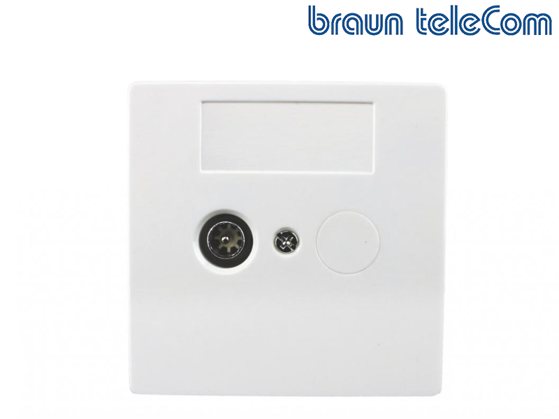 Afdekplaat voor BTV 2 GHz aansluitdoos (SAD-03)