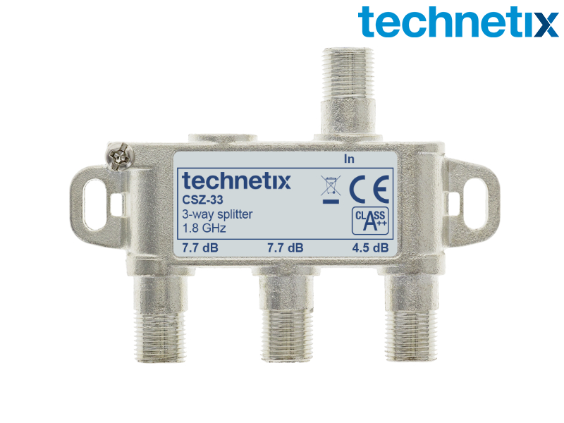 Drievoudige verdeler 12-1800 MHz (CSZ-33)