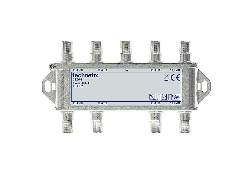 Achtvoudige verdeler 12-1800 MHz (CSZ-08)