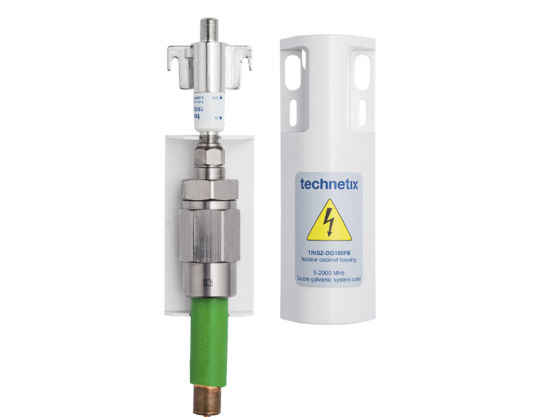 Galvanische Isolator 2 GHz incl. behuizing (TRISZ-100FB)