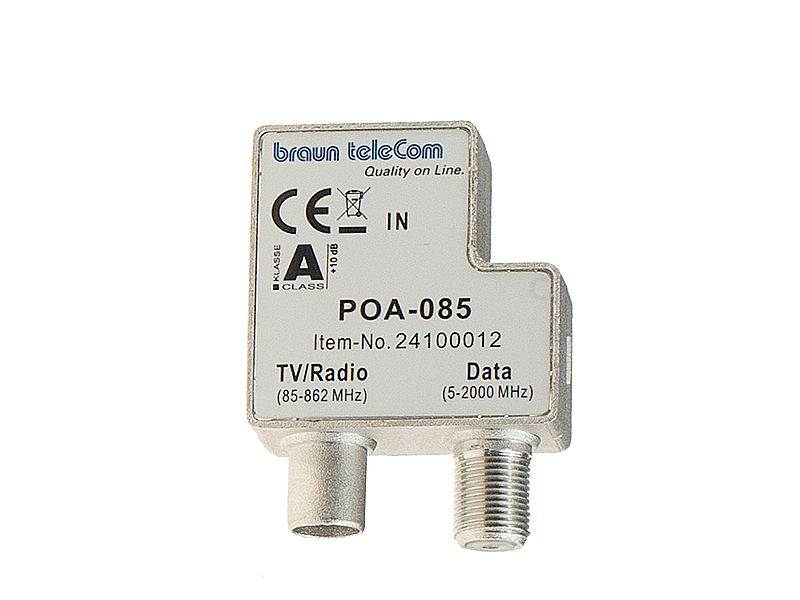 BTV 2 GHz verdeler TV/modem(POA-085) BTV 2 GHz verdeler TV/modem(POA-085)