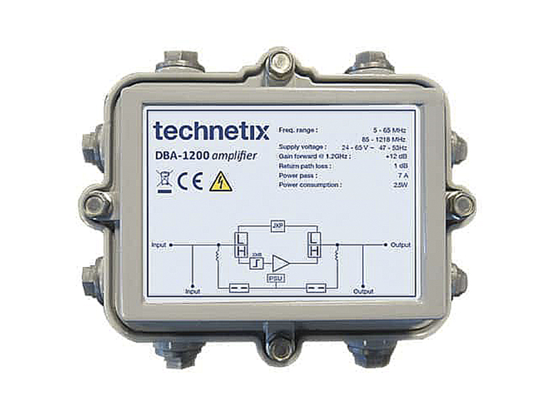 Versterker outdoor, retour geschikt, 12 dB (DBA-1200)